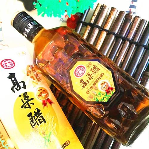 台湾原装进口产品 十全高粱醋 700ml*6
